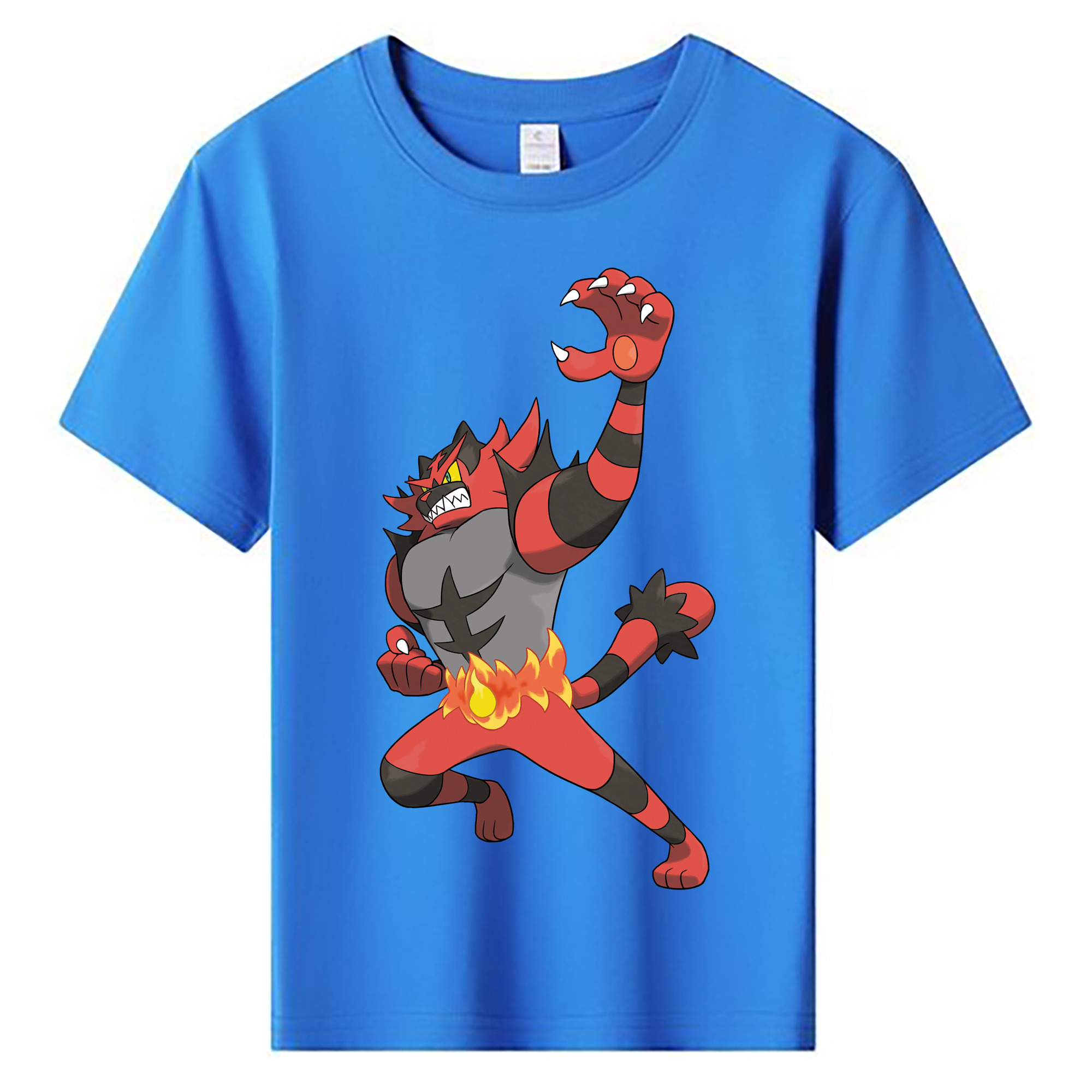（画像用） ポケットモンスター Pokémon 綿100％キッズTシャツ（フロントプリント）